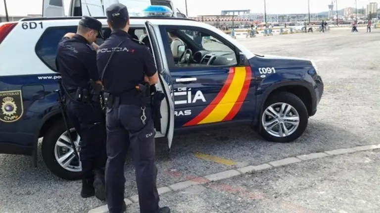Polic&iacute;a Nacional Frontex