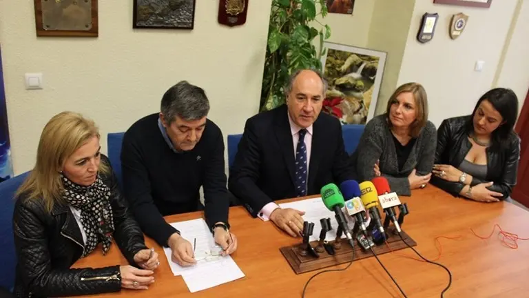 Imagen de la rueda de prensa