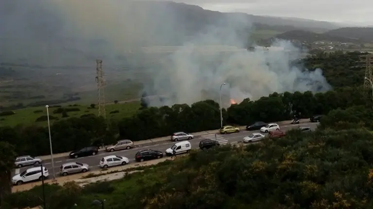 Incendio San Bernabe