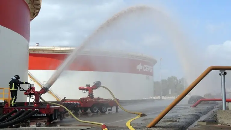 simulacro incendio refineria2