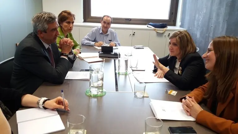 Reunin con la Administracin central