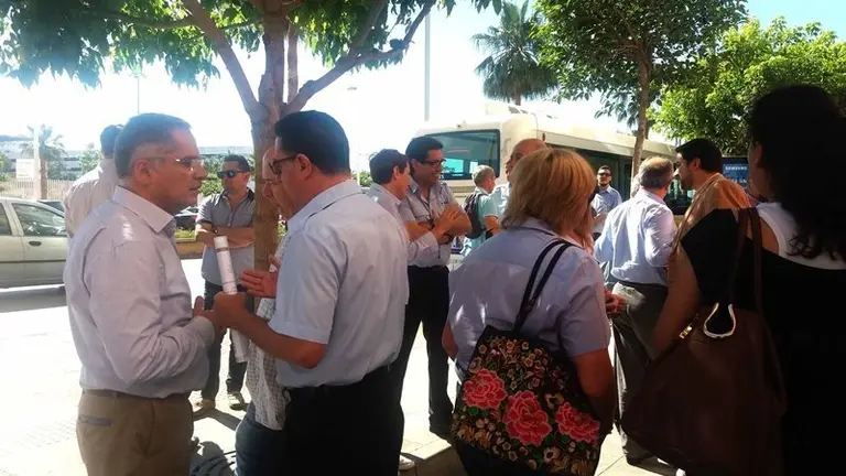 CONCENTRACION AGRESIONES TRABAJADORES AUTOBUSES