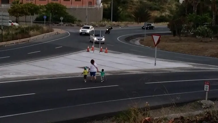 Acceso Central Paso Peatones Saladillo