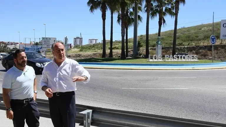 Visita de Landaluce a Los Past