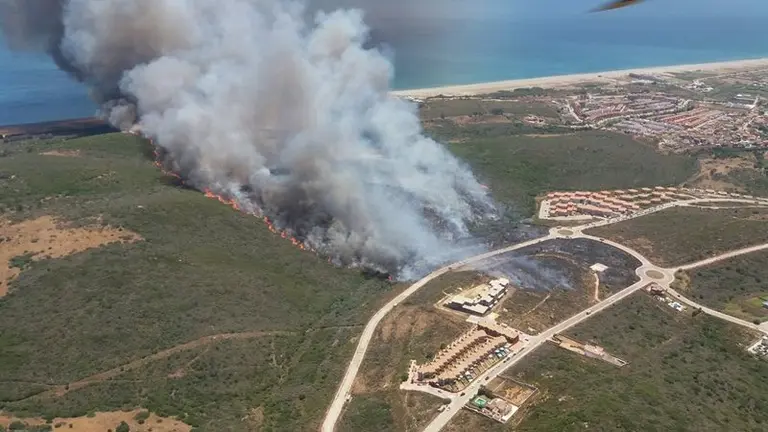 Incendio Santa Margarita