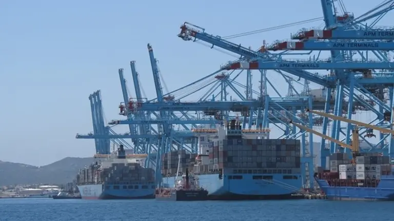 Gruas Barco APM Terminal