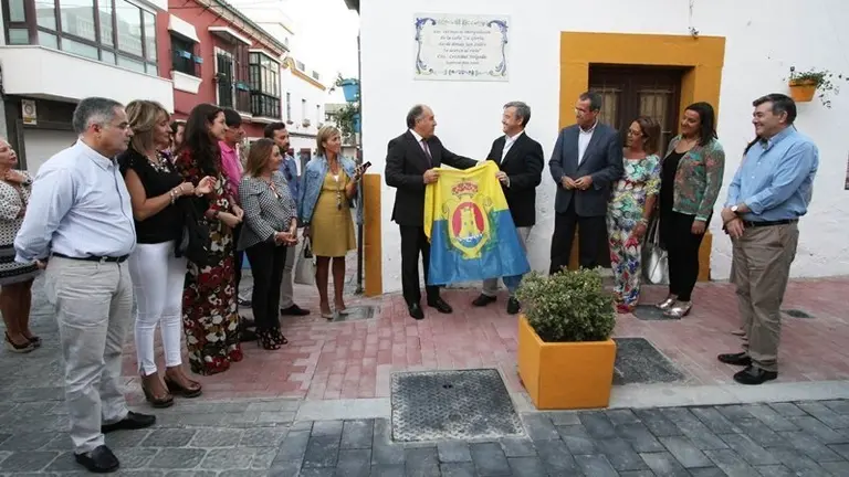 INAUGURACION CALLE GLORIA