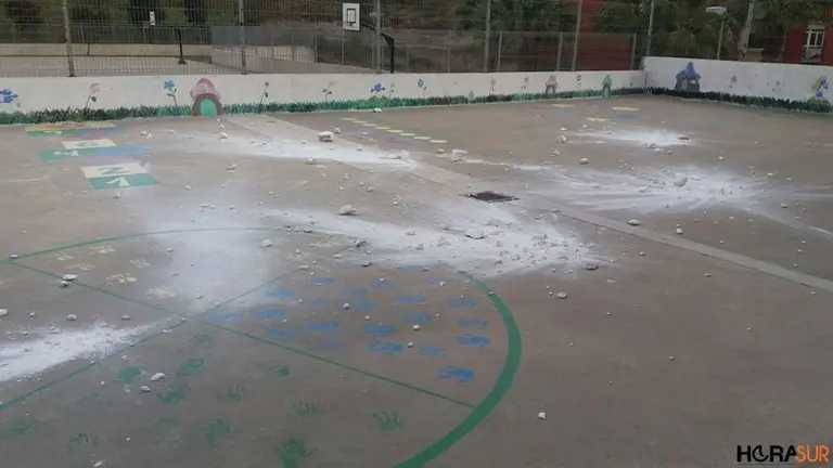 Vandalismo CEIP Parque del Estrecho