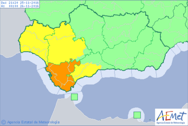 Mapa Lluvias Riesgo