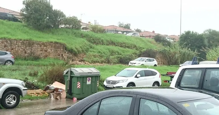 Muro contencion en La Granja Las Pilas