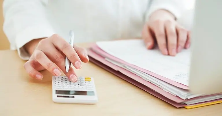Businesswoman working in office