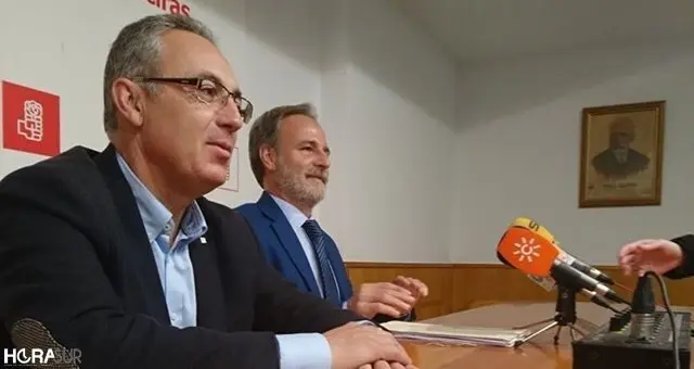 Lozano y De la Encina en rueda de prensa