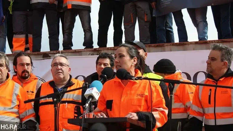 El naranja ha tomado Algecoras para demostrar la unidad de la estiba ante la amenaza de Europa y el Gobierno (24)