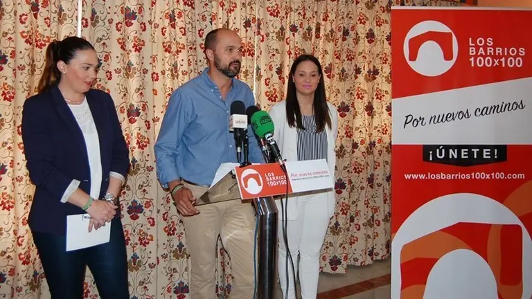 Alconchel en la presentacion de Los Barrios 100x100