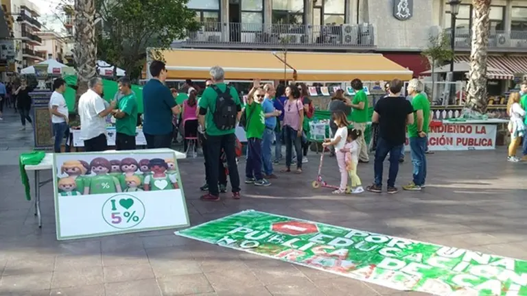 Marea Verde en la Plaza Alta1 May2017