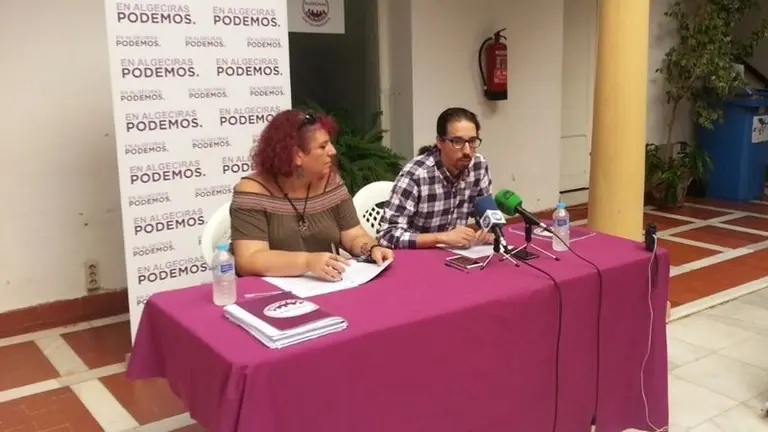 Gallardo y Leonor Rodriguez en rueda de prensa el psado a&ntilde;o