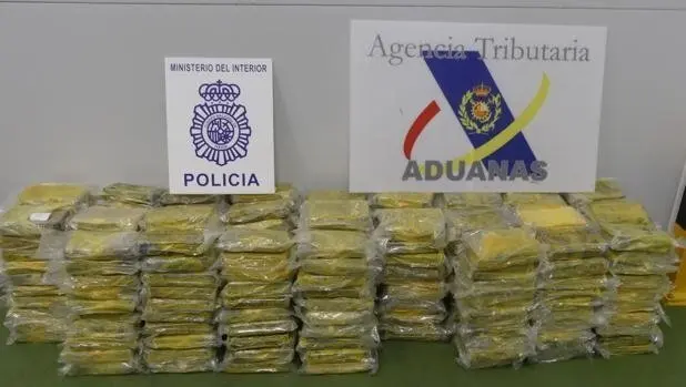 Cocaina intervenida en la actuaci&oacute;n