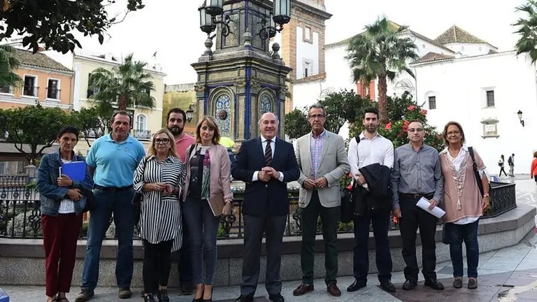 COMIENZO TRABAJOS REABILITACION PLAZA ALTA