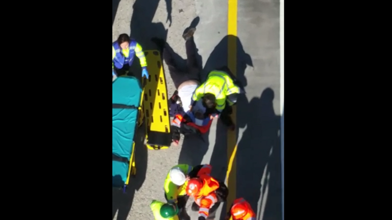 Accidente en el Puerto