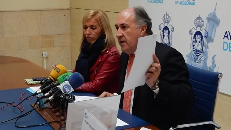 Landluce y Pajares en rueda de prensa, Dic2017