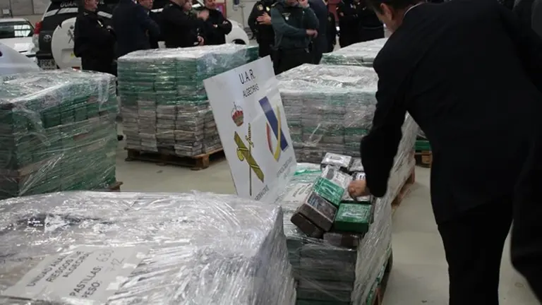 Cocaina en el Puerto Algeciras