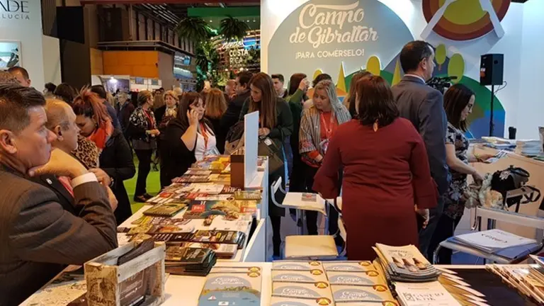 El stand del Campo de Gibraltar ha recibido la visita de miles de personas