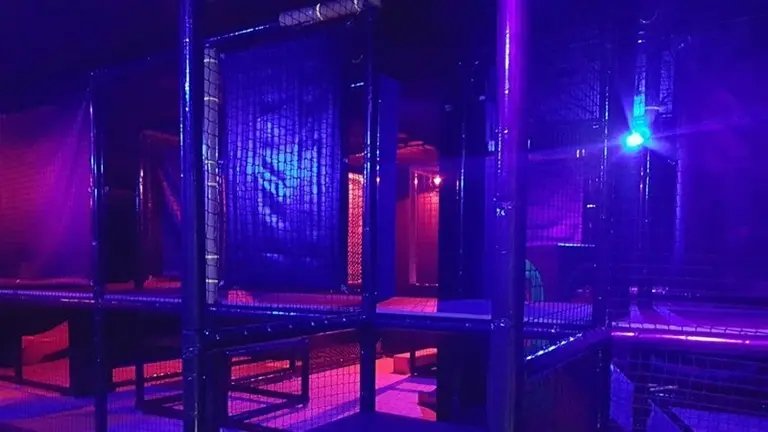 Imagen del interior del laser tag