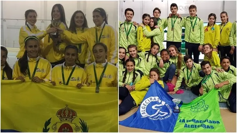 Los dos equipos triunfadores de estos campeonatos
