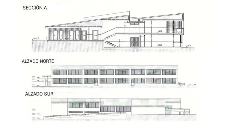 Plano de la futura guardera