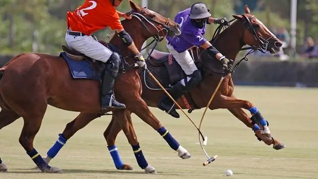 Un lance de un encuentro jugado en Santa Mar&iacute;a Polo