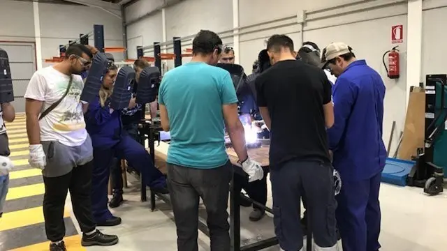 Imagen de uno de los cursos impartidos en el vivero
