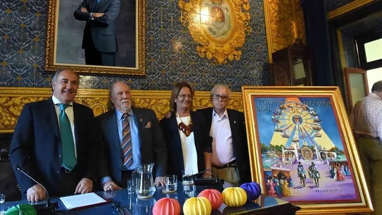 Presentaci&oacute;n del cartel anunciador de la Feria Real 2018