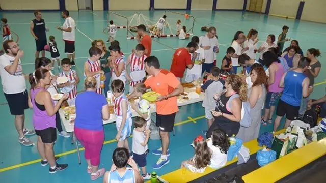 Un instante de la convivencia del CBDA