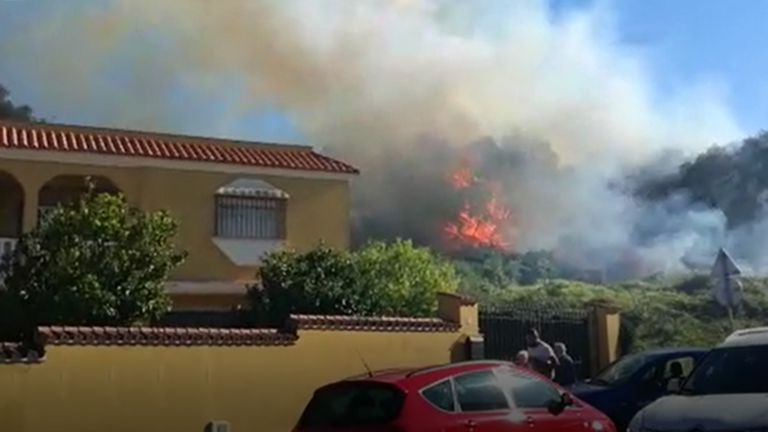 Incendio en Vistamar