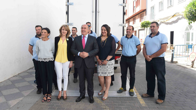 Llegada de los cuadros al Museo Municipal