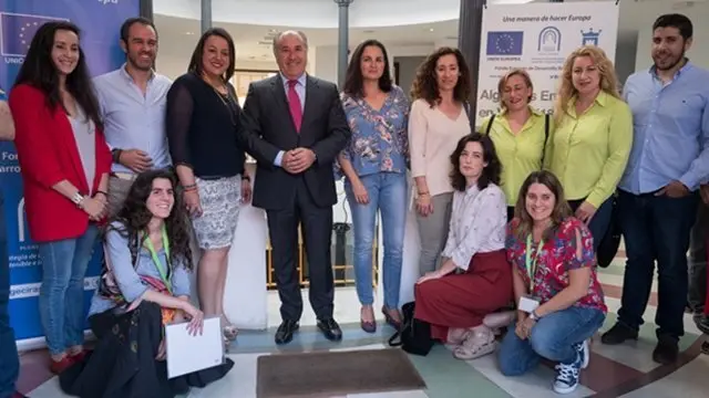 Los premiados en este certamen de Algeciras Emprende en Verde