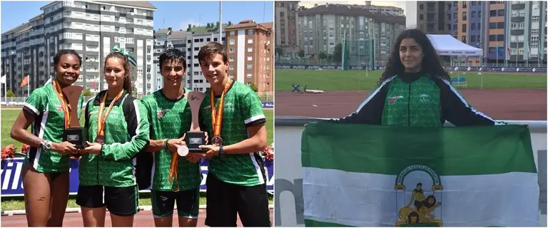 Los atletas algecire&ntilde;os participantes