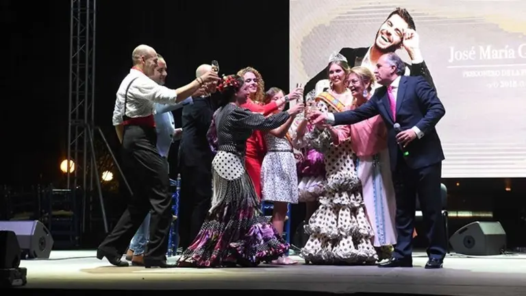 Brindis en el acto de Coronaci&oacute;n de la Reina de la Feria Real
