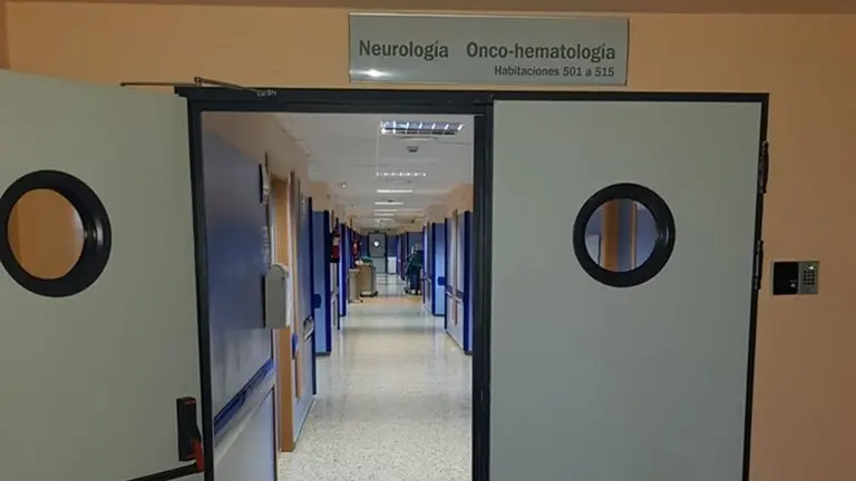 La quinta planta del hospital Punta Europa