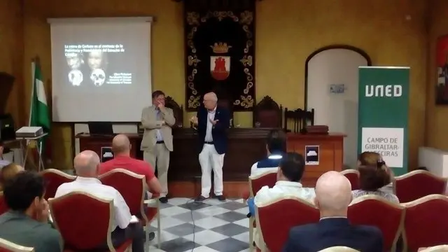Un instante del inicio de estos Cursos de Verano