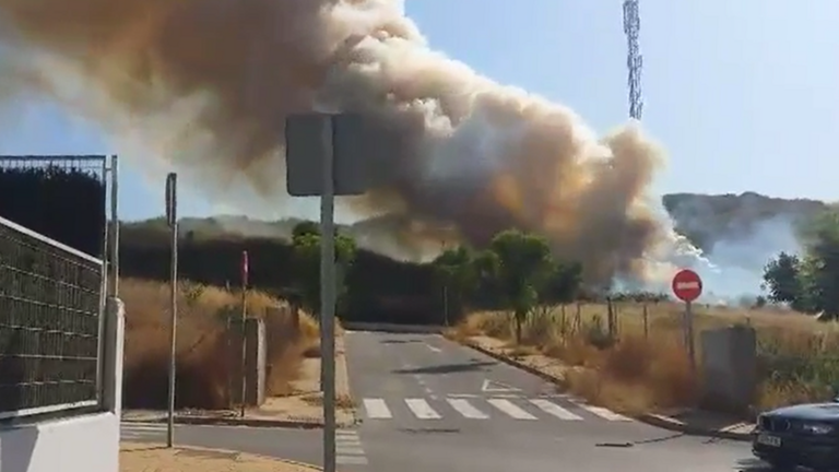 Incendio en Sotorrebolo