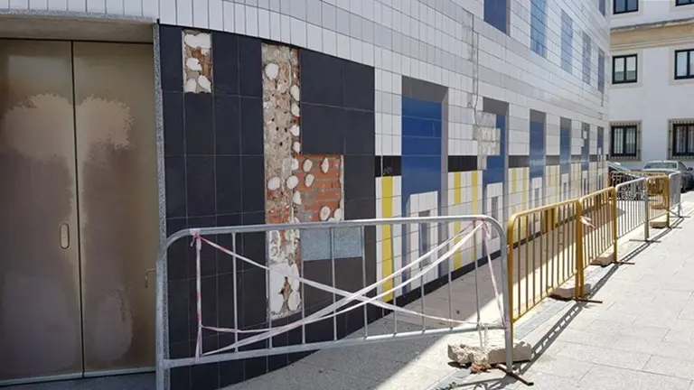 Estado actual del auditorio Mill&aacute;n Picazo