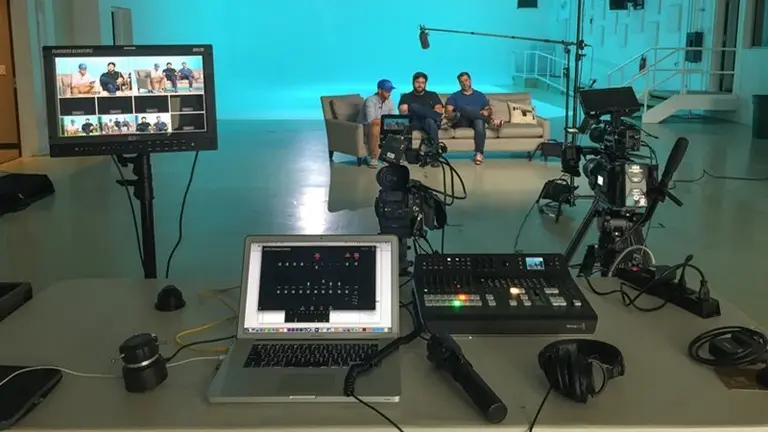 Un estudio de tv online