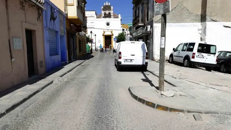 Imagen de la zona en la que se va a actuar
