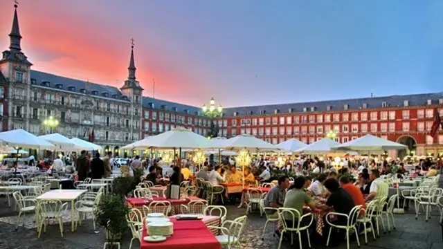 Plaza Mayor en Madrid