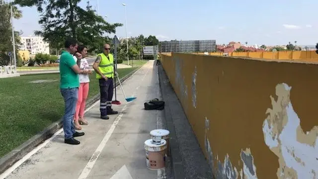 Una imagen de los trabajos en el Mediterr&aacute;neo