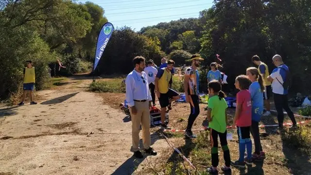Rodr&iacute;guez Ros en la salida de la prueba