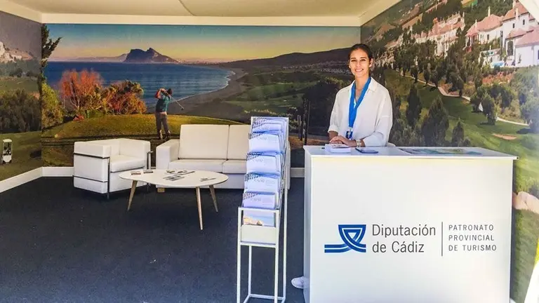 Stand de Diputaci&oacute;n en Valderrama