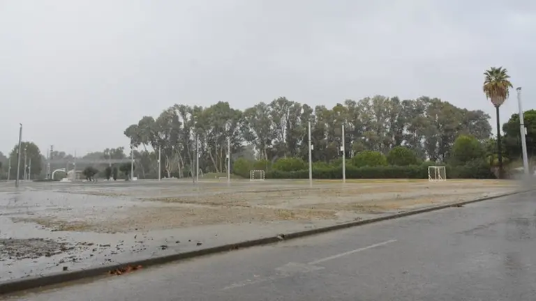 Lluvia en Guadiaro esta tarde