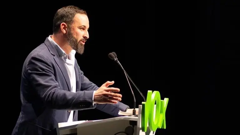 Santiago Abascal, l&iacute;der nacional de VOX